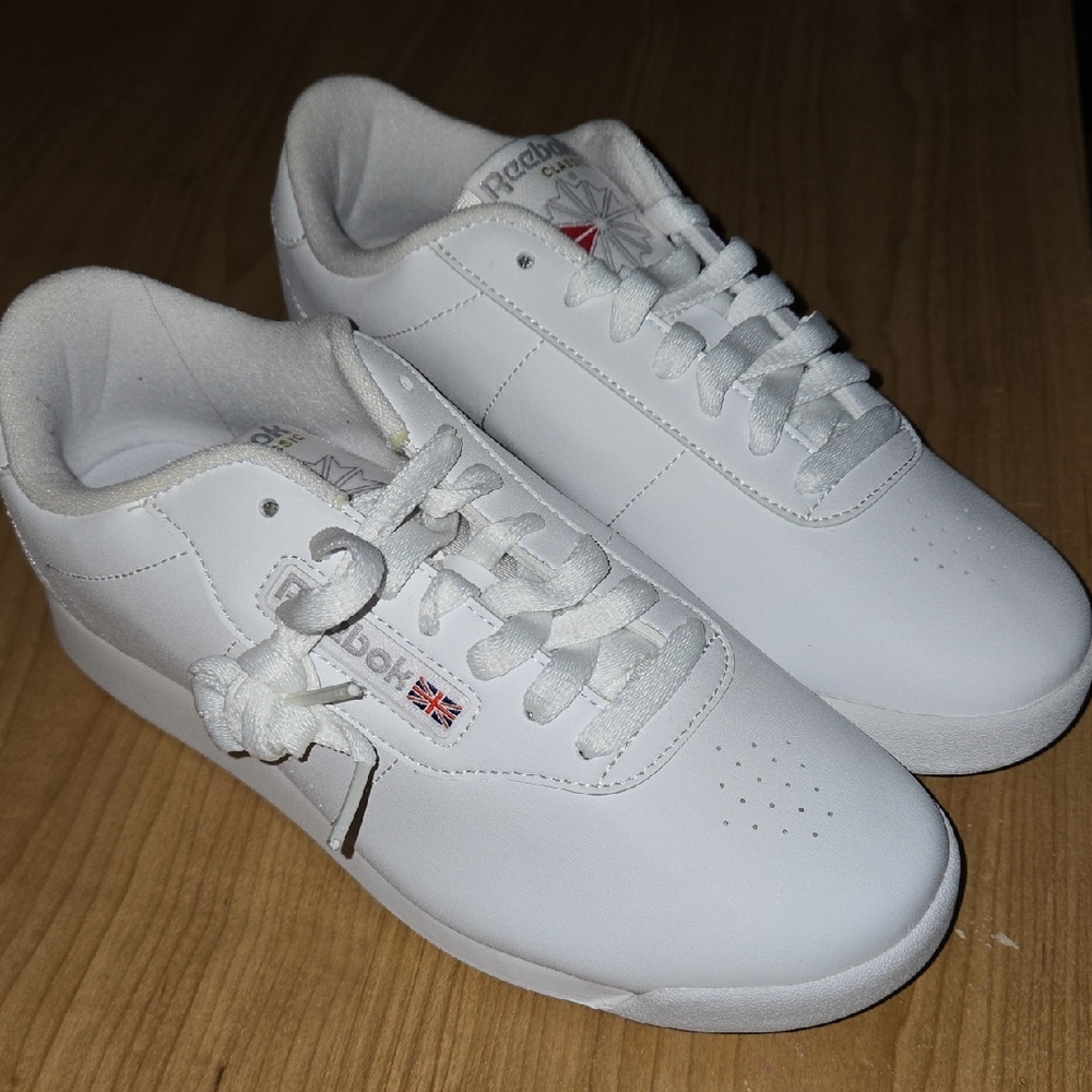 New Unused! Reebok Princess Wide D Women's Shoes - White